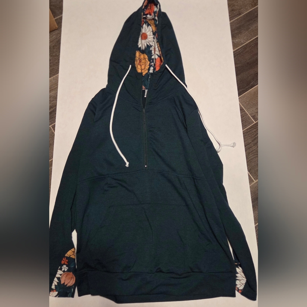 Dark Green Hoodie